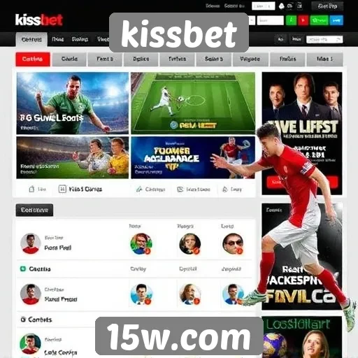Revisão das funcionalidades do site kissbet