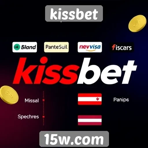 Métodos de pagamento disponíveis na plataforma kissbet